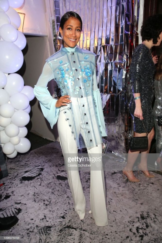 BERLIN, GERMANY - FEBRUARY 09: Rabea Schif during the PLACE TO B Berlinale party of BILD at Borchardt Restaurant on February 9, 2019 in Berlin, Germany. (Photo by Gisela Schober/Getty Images)